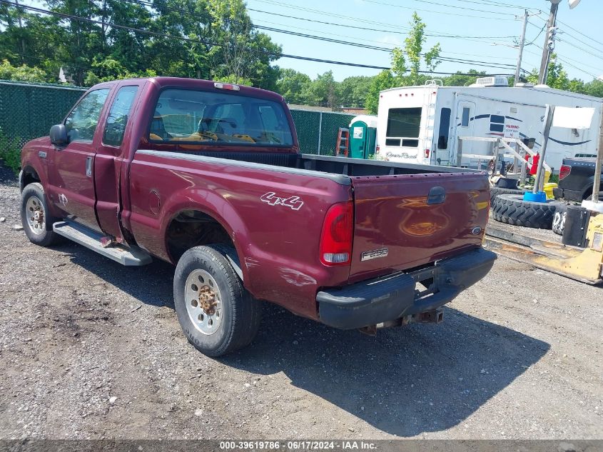 2007 Ford F-250 Lariat/Xl/Xlt VIN: 1FTSX21567EA38890 Lot: 39619786