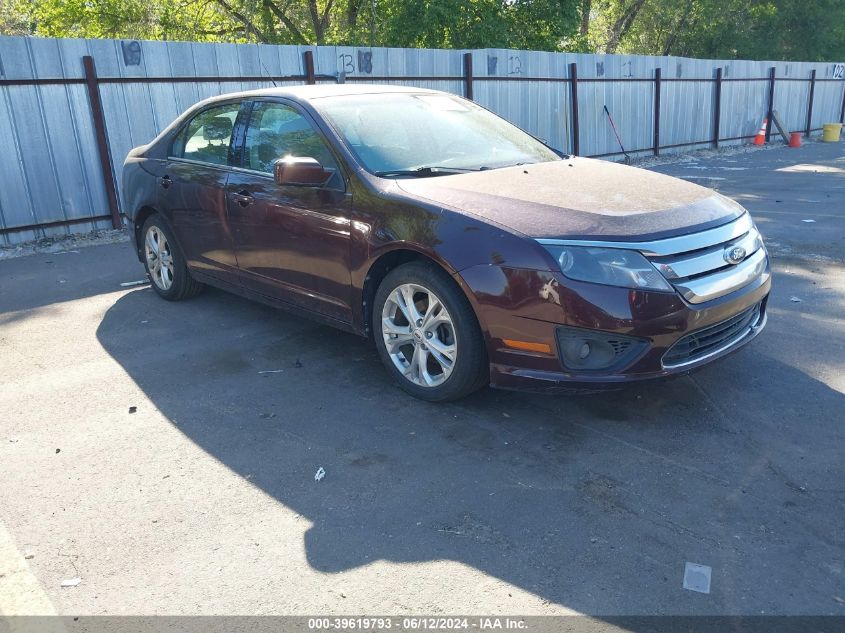 2012 Ford Fusion Se VIN: 3FAHP0HAXCR158626 Lot: 39619793