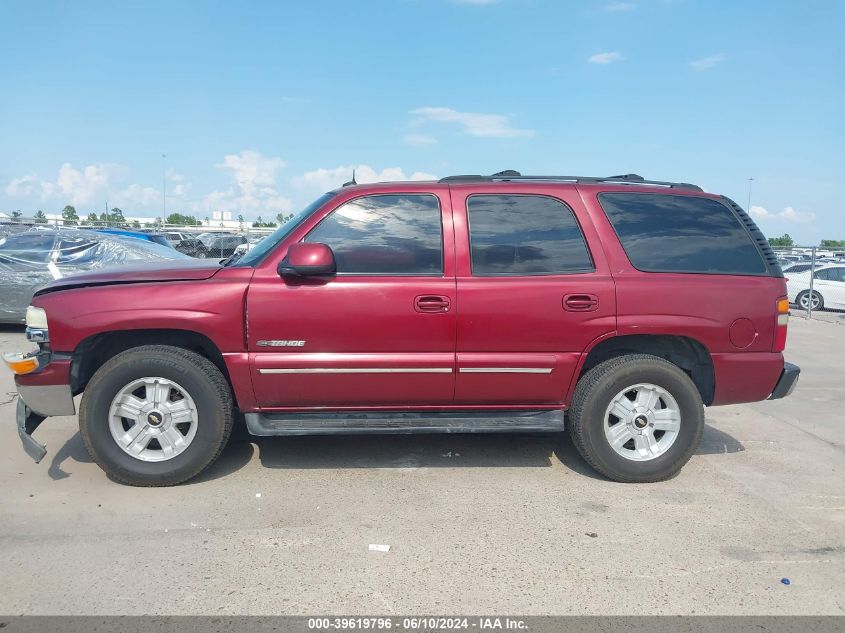 2003 Chevrolet Tahoe Lt VIN: 1GNEK13ZX3J152891 Lot: 39619796