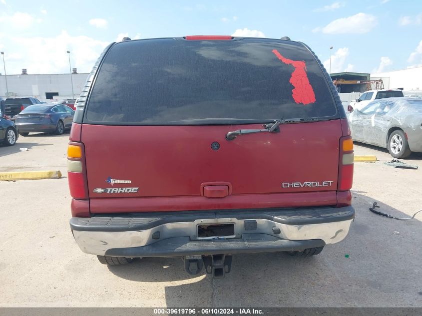 2003 Chevrolet Tahoe Lt VIN: 1GNEK13ZX3J152891 Lot: 39619796