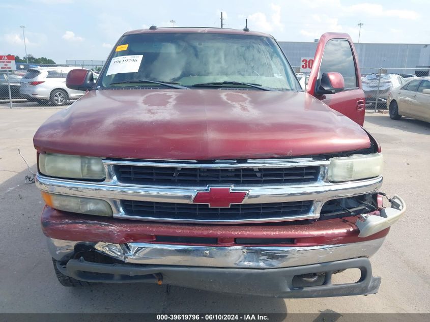 2003 Chevrolet Tahoe Lt VIN: 1GNEK13ZX3J152891 Lot: 39619796