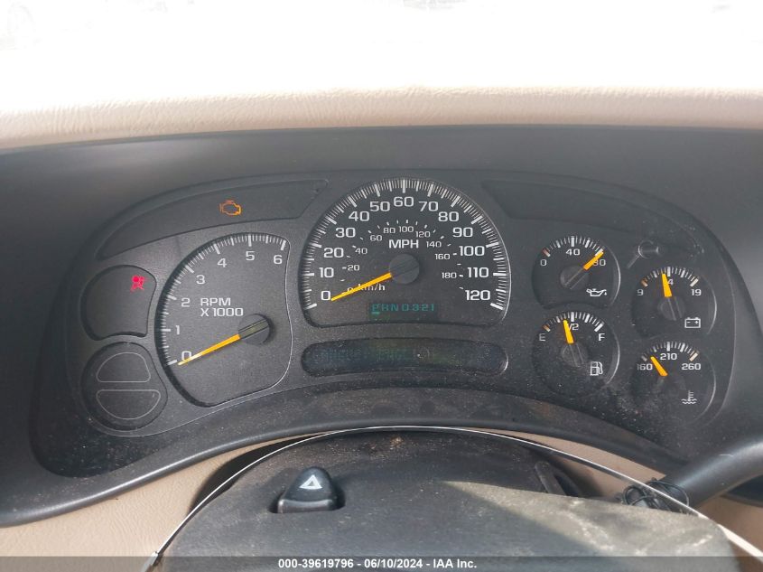 2003 Chevrolet Tahoe Lt VIN: 1GNEK13ZX3J152891 Lot: 39619796