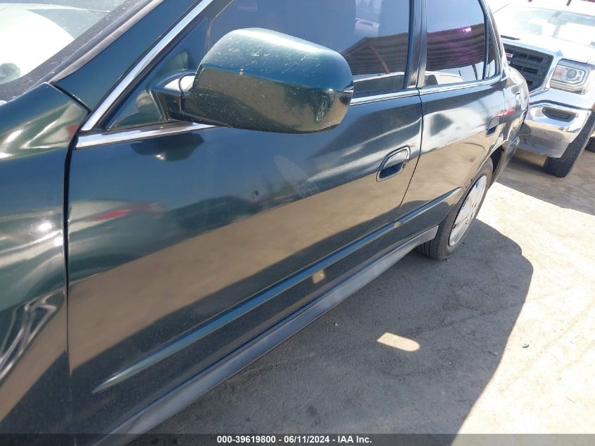 2001 Honda Accord 2.3 Lx VIN: 3HGCG665X1G704316 Lot: 39619800