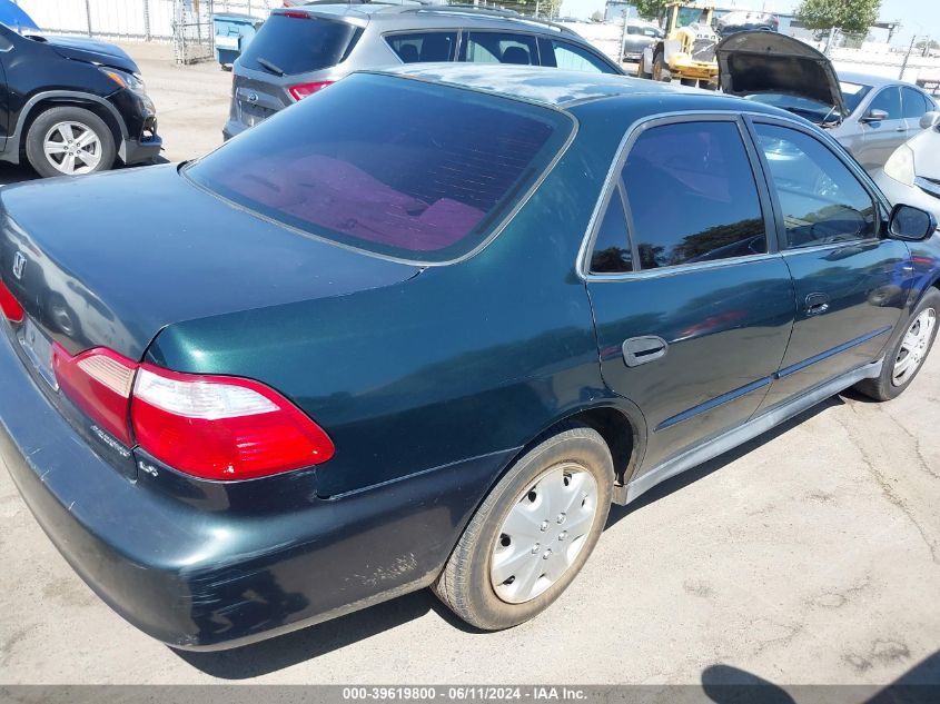 2001 Honda Accord 2.3 Lx VIN: 3HGCG665X1G704316 Lot: 39619800