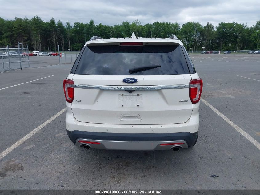 2017 Ford Explorer Xlt VIN: 1FM5K8D8XHGD73754 Lot: 39619806