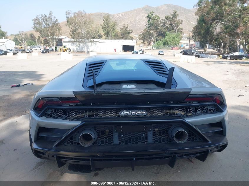 2020 Lamborghini Huracan Evo VIN: ZHWUF4ZF3LLA14793 Lot: 39619807