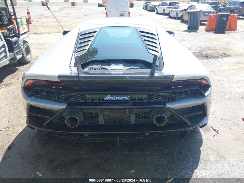 2020 Lamborghini Huracan Evo VIN: ZHWUF4ZF3LLA14793 Lot: 39619807