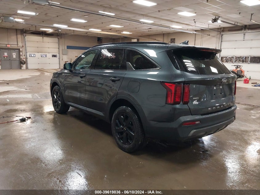 VIN 5XYRLDLC1MG009155 2021 KIA SORENTO S