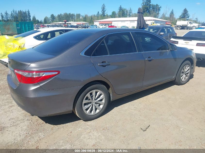 2016 Toyota Camry Le VIN: 4T4BF1FKXGR568069 Lot: 39619839