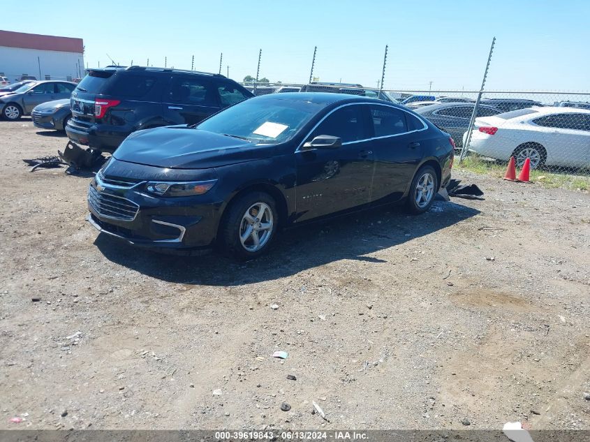 1G1ZB5ST0HF261183 2017 CHEVROLET MALIBU - Image 2