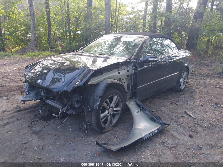 2009 Mercedes-Benz Clk 350 VIN: WDBTK56F39F265021 Lot: 39619847