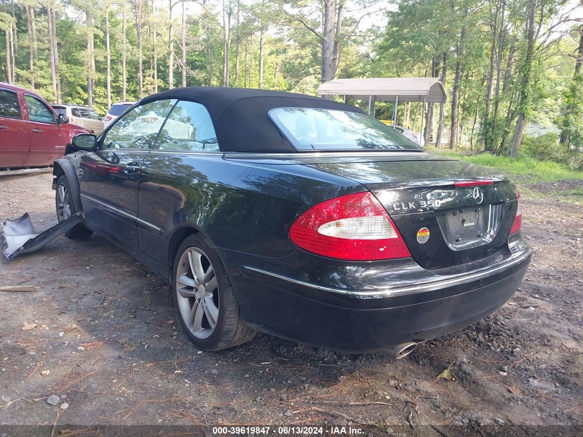 2009 Mercedes-Benz Clk 350 VIN: WDBTK56F39F265021 Lot: 39619847