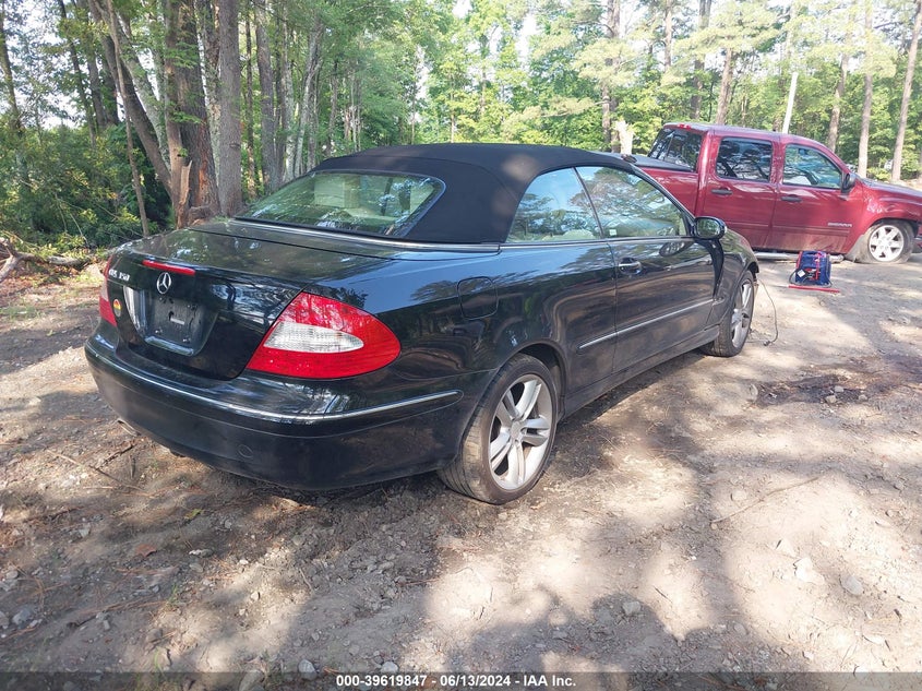 2009 Mercedes-Benz Clk 350 VIN: WDBTK56F39F265021 Lot: 39619847