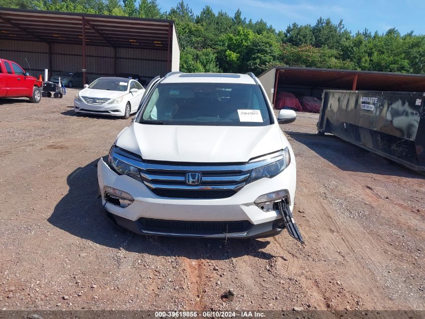 2017 Honda Pilot Touring VIN: 5FNYF5H96HB034538 Lot: 39619855