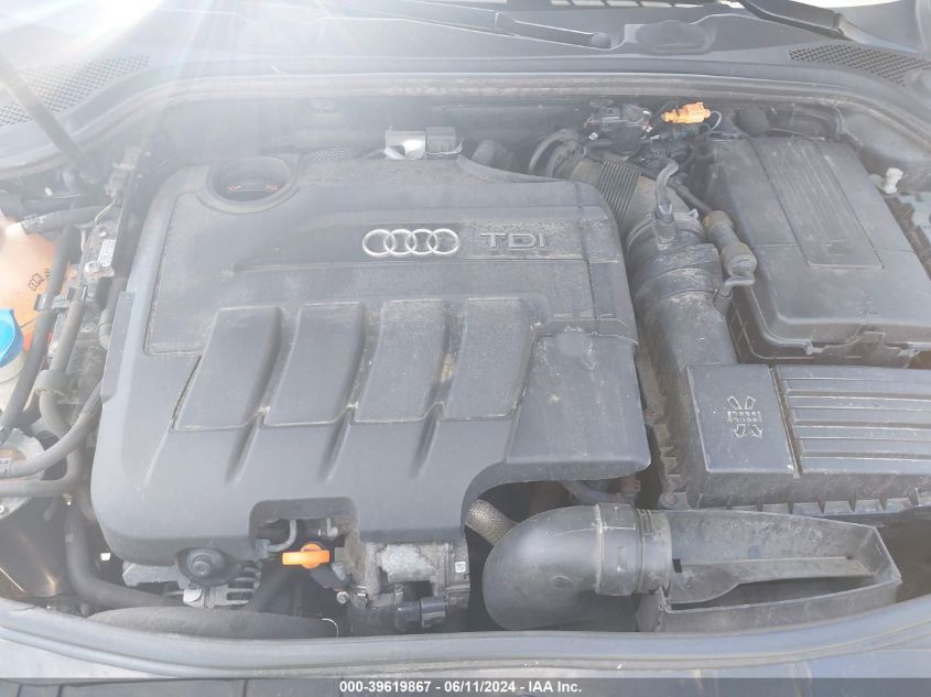 2013 Audi A3 2.0 Tdi Premium VIN: WAUBJAFM5DA004516 Lot: 39619867