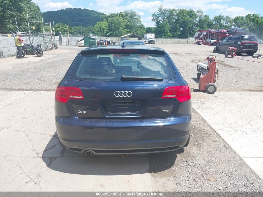 2013 Audi A3 2.0 Tdi Premium VIN: WAUBJAFM5DA004516 Lot: 39619867