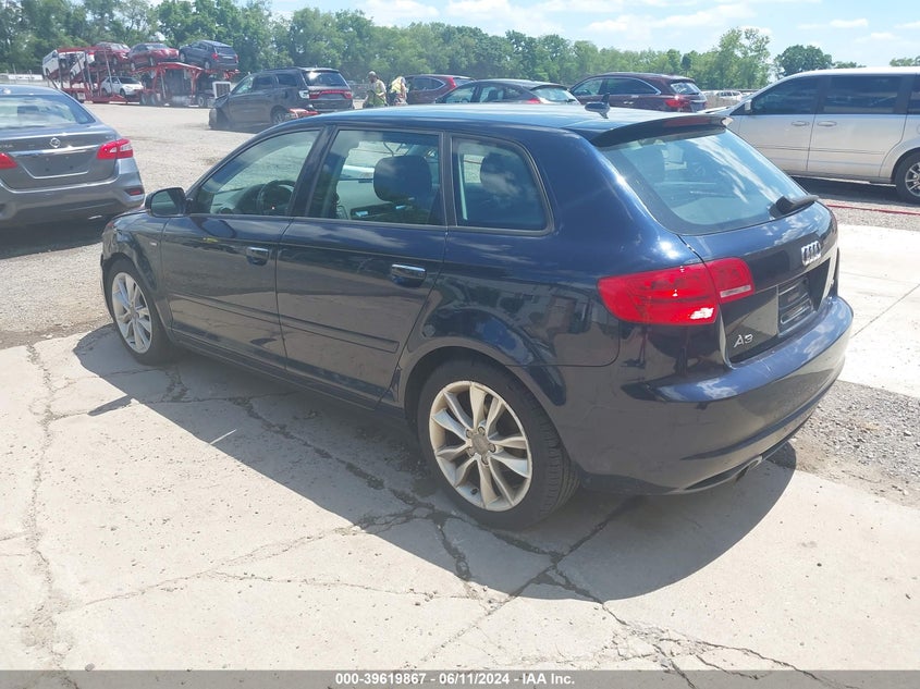 2013 Audi A3 2.0 Tdi Premium VIN: WAUBJAFM5DA004516 Lot: 39619867