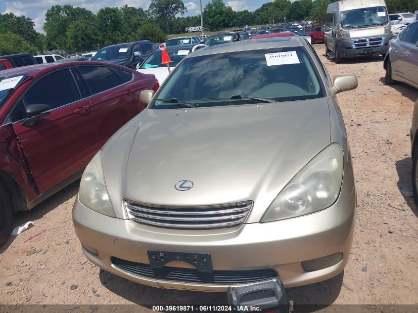 2002 Lexus Es 300 VIN: JTHBF30GX20024619 Lot: 39619871