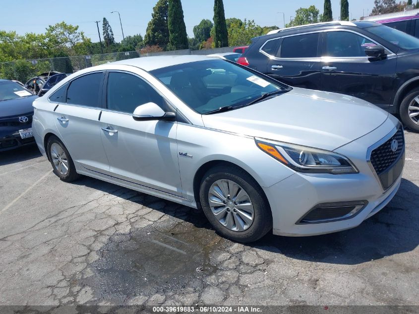 2016 Hyundai Sonata Hybrid Se VIN: KMHE24L1XGA040372 Lot: 39619883