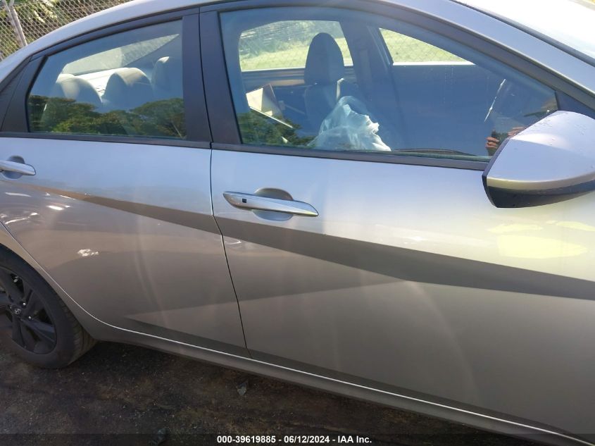 2022 Hyundai Elantra Sel VIN: 5NPLS4AG2NH084715 Lot: 39619885