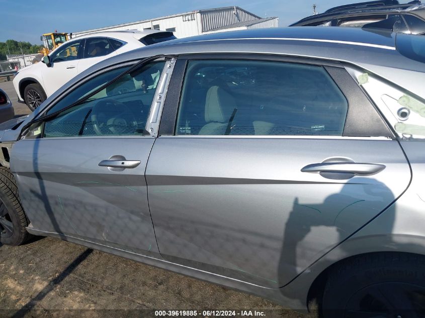 2022 Hyundai Elantra Sel VIN: 5NPLS4AG2NH084715 Lot: 39619885