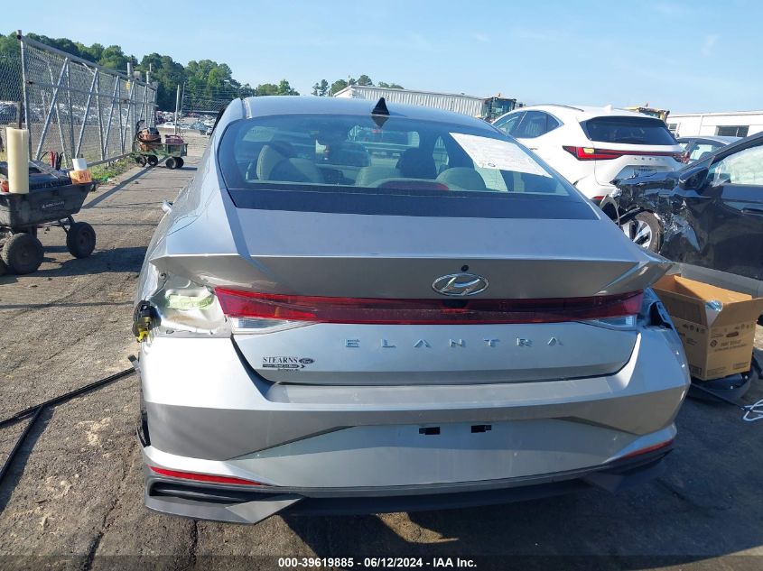 2022 Hyundai Elantra Sel VIN: 5NPLS4AG2NH084715 Lot: 39619885