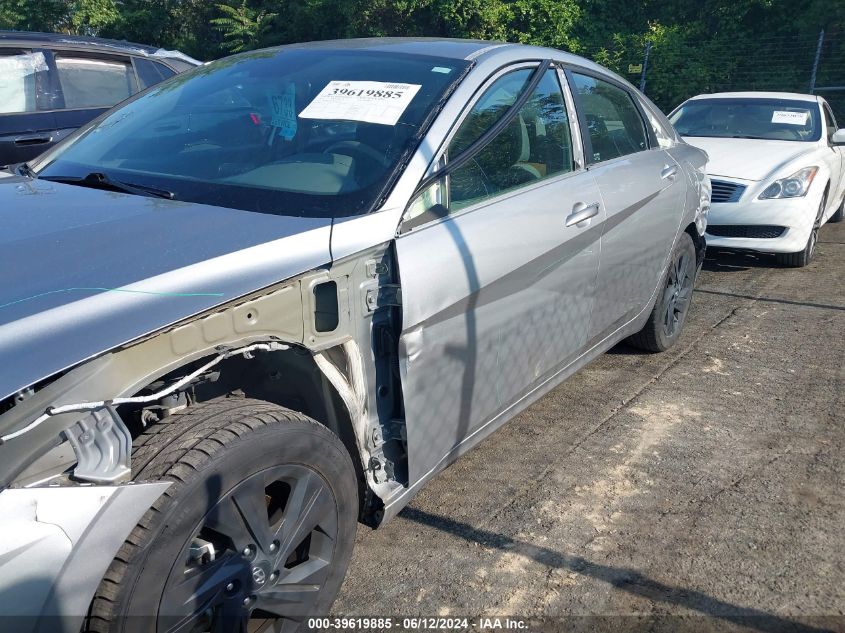 2022 Hyundai Elantra Sel VIN: 5NPLS4AG2NH084715 Lot: 39619885