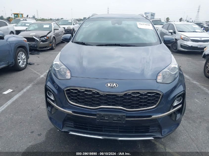 2021 Kia Sportage S VIN: KNDP63AC3M7852234 Lot: 39619890