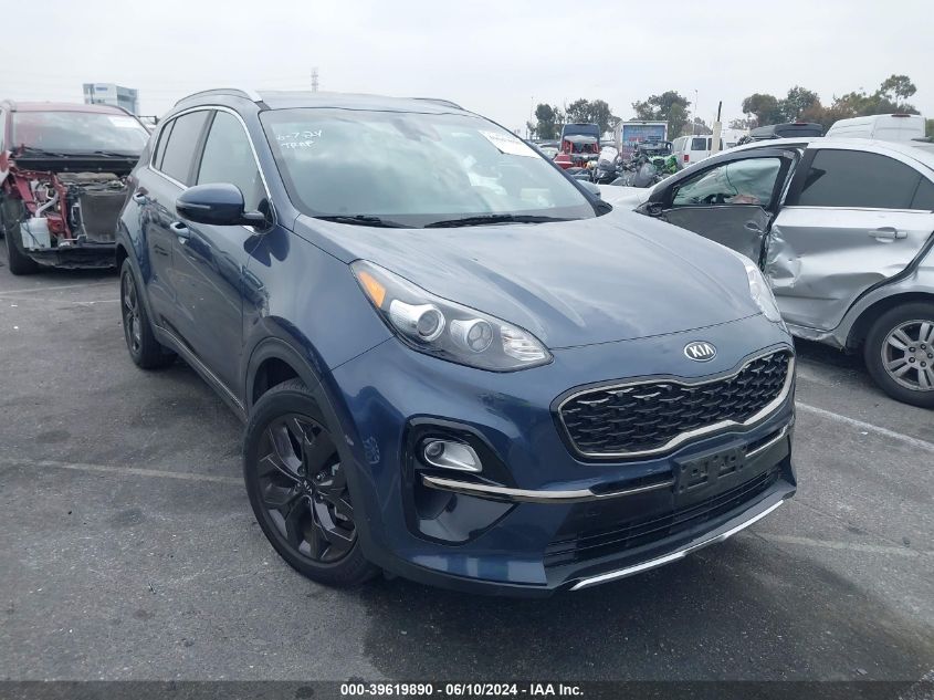 2021 Kia Sportage S VIN: KNDP63AC3M7852234 Lot: 39619890