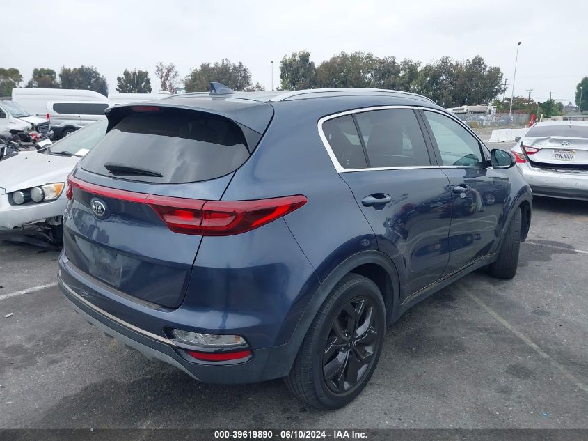 2021 Kia Sportage S VIN: KNDP63AC3M7852234 Lot: 39619890