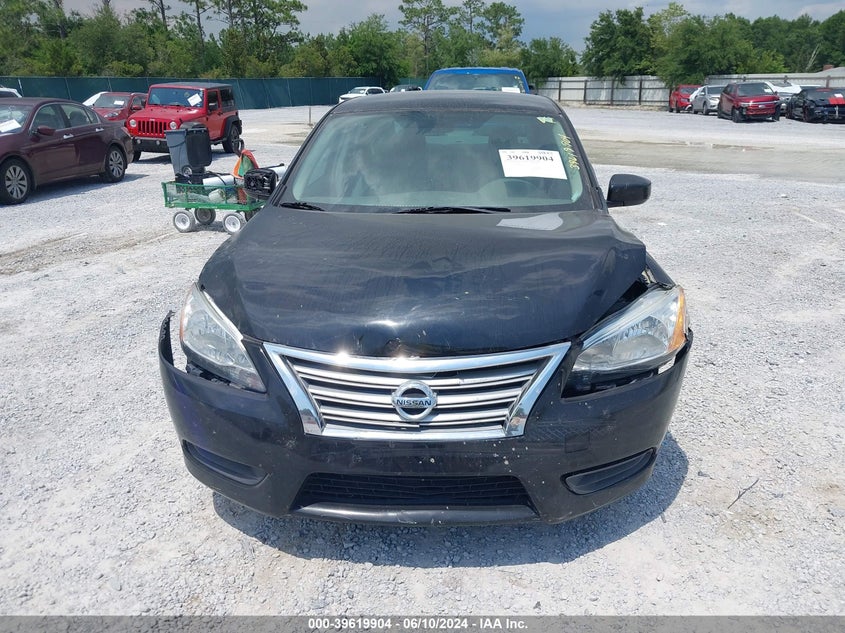 2013 Nissan Sentra Fe+ S VIN: 3N1AB7APXDL780118 Lot: 39619904