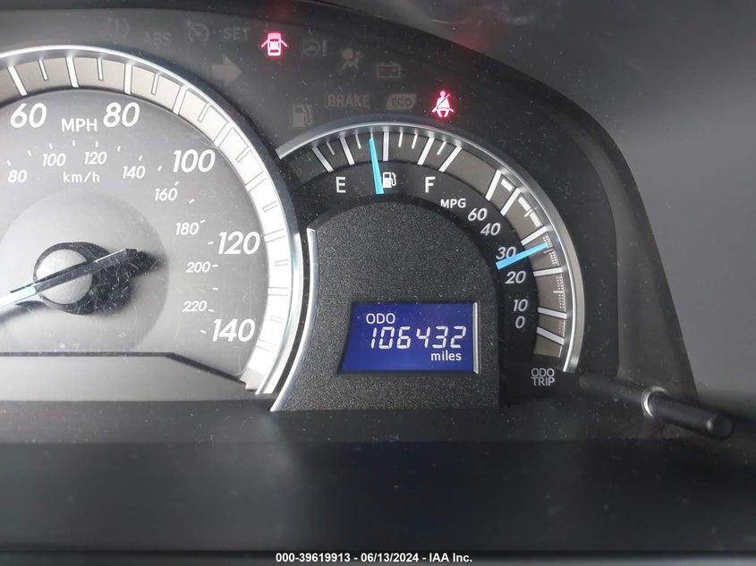 2012 Toyota Camry Se VIN: 4T1BF1FK2CU504547 Lot: 39619913