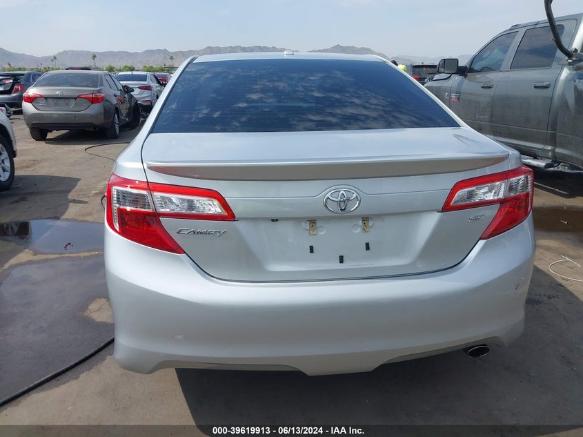 2012 Toyota Camry Se VIN: 4T1BF1FK2CU504547 Lot: 39619913