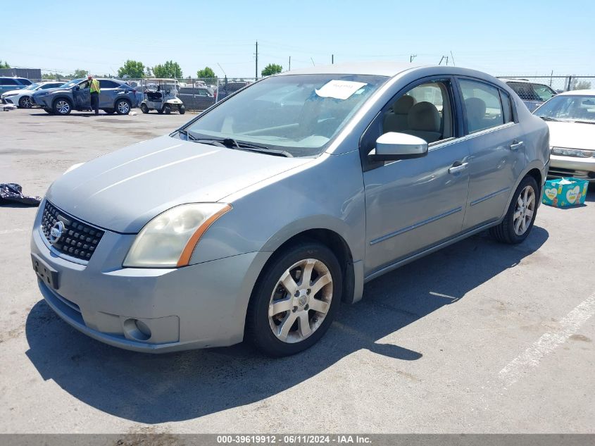 2008 Nissan Sentra 2.0S VIN: 3N1AB61E28L661347 Lot: 39619912