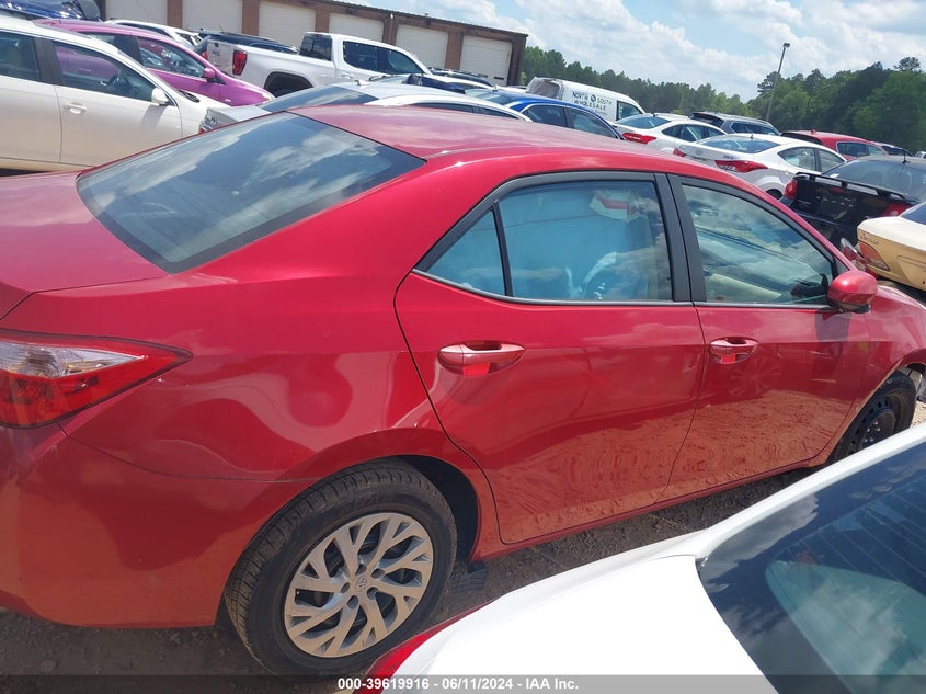 2017 Toyota Corolla Le VIN: 2T1BURHE2HC960763 Lot: 39619916