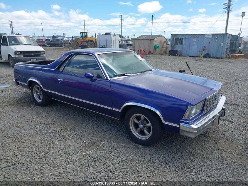 1979 CHEVROLET EL CAMINO