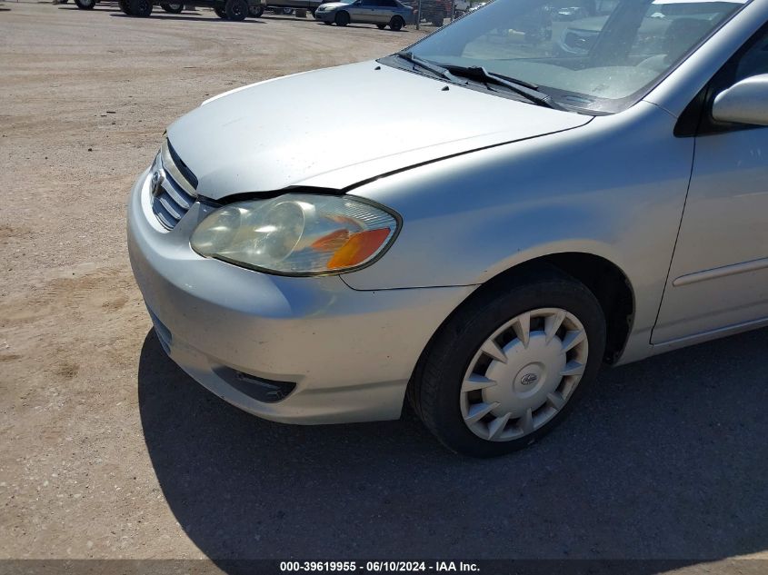 2004 Toyota Corolla Le VIN: 1NXBR32E74Z337235 Lot: 39619955