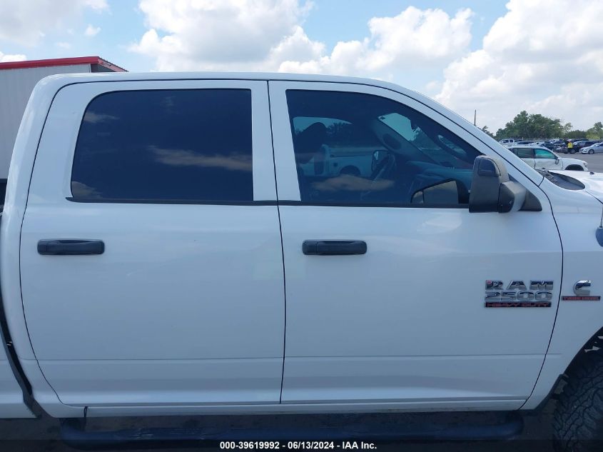 2013 Ram 2500 Tradesman VIN: 3C6UR5HL1DG514192 Lot: 39619992