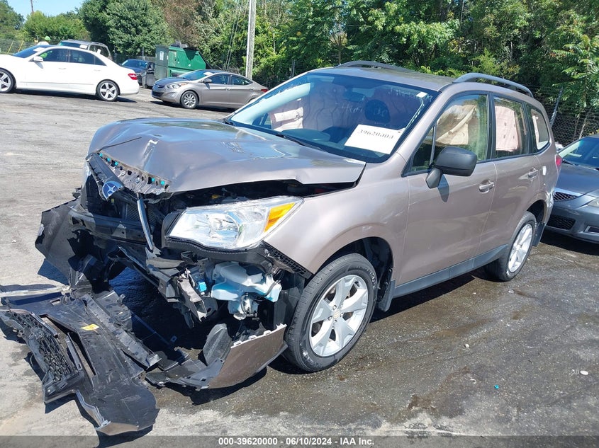 2016 SUBARU FORESTER 2.5I - JF2SJABC2GH468506