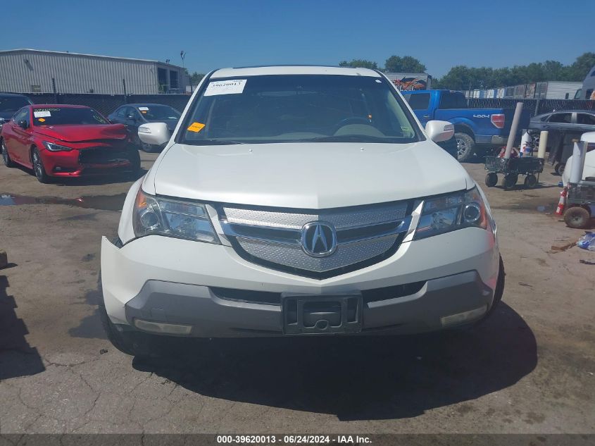 2008 Acura Mdx VIN: 2HNYD28218H502753 Lot: 39620013