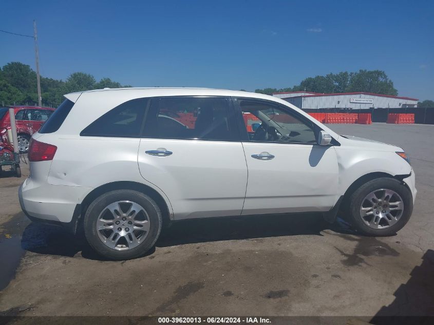 2008 Acura Mdx VIN: 2HNYD28218H502753 Lot: 39620013