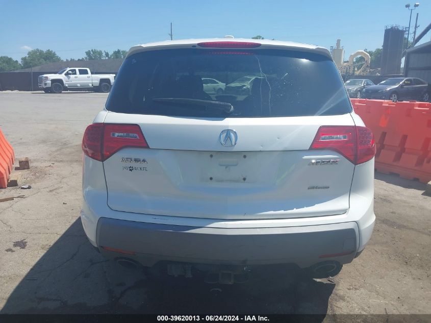 2008 Acura Mdx VIN: 2HNYD28218H502753 Lot: 39620013