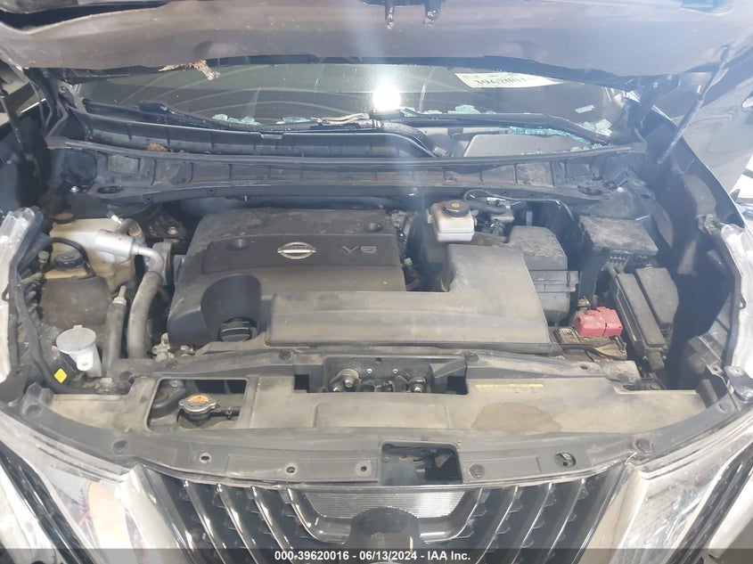 2015 Nissan Murano Sl VIN: 5N1AZ2MH0FN226407 Lot: 39620016