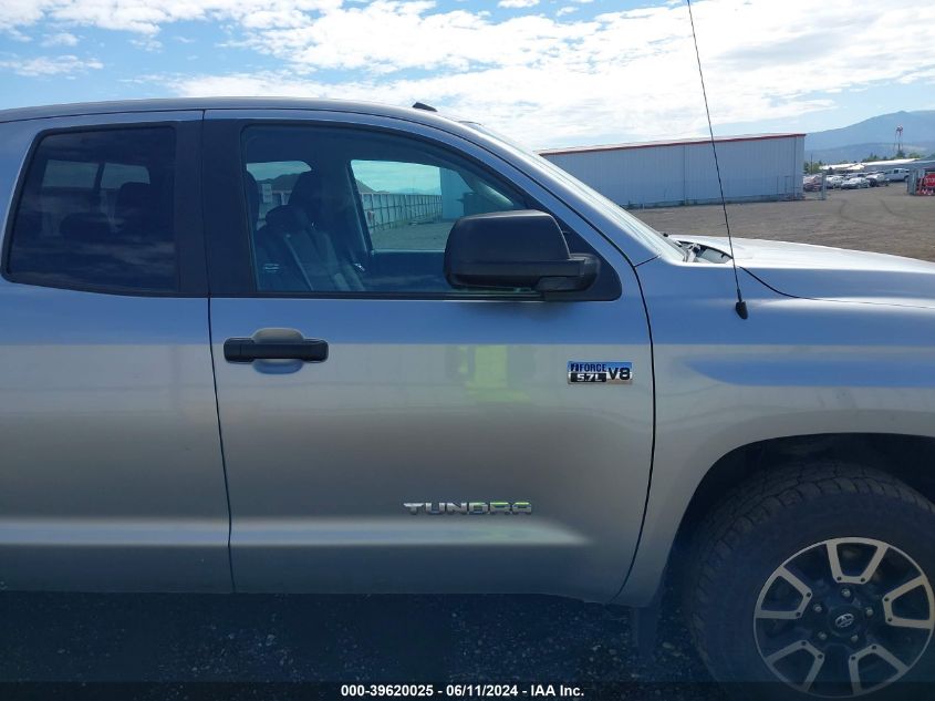 2018 Toyota Tundra Sr5 5.7L V8 VIN: 5TFUY5F14JX772694 Lot: 39620025