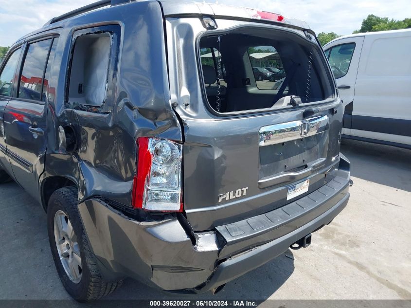 2011 Honda Pilot Ex-L VIN: 5FNYF4H62BB068547 Lot: 39620027