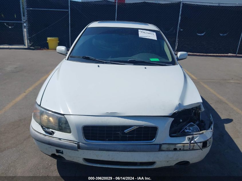 2004 Volvo S60 2.4 VIN: YV1RS61T742384120 Lot: 39620029