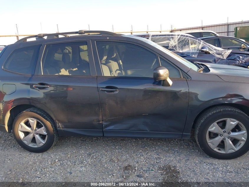 2016 Subaru Forester 2.5I Premium VIN: JF2SJAGCXGH490858 Lot: 39620072