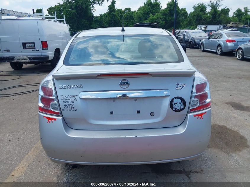 2011 Nissan Sentra 2.0S VIN: 3N1AB6AP5BL718164 Lot: 39620074