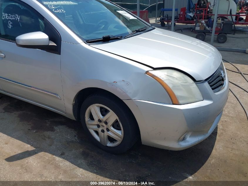 2011 Nissan Sentra 2.0S VIN: 3N1AB6AP5BL718164 Lot: 39620074