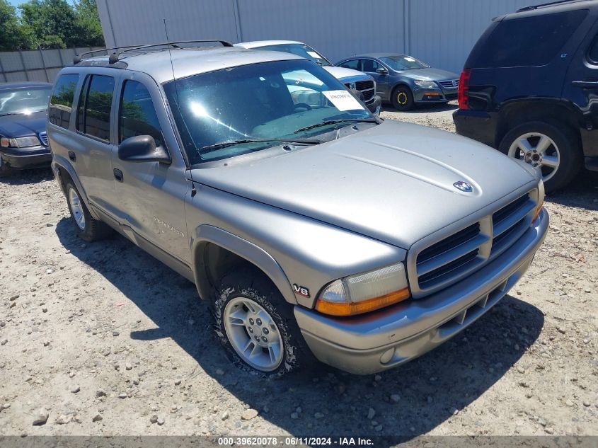 1999 Dodge Durango VIN: 1B4HR28Y2XF639824 Lot: 39620078